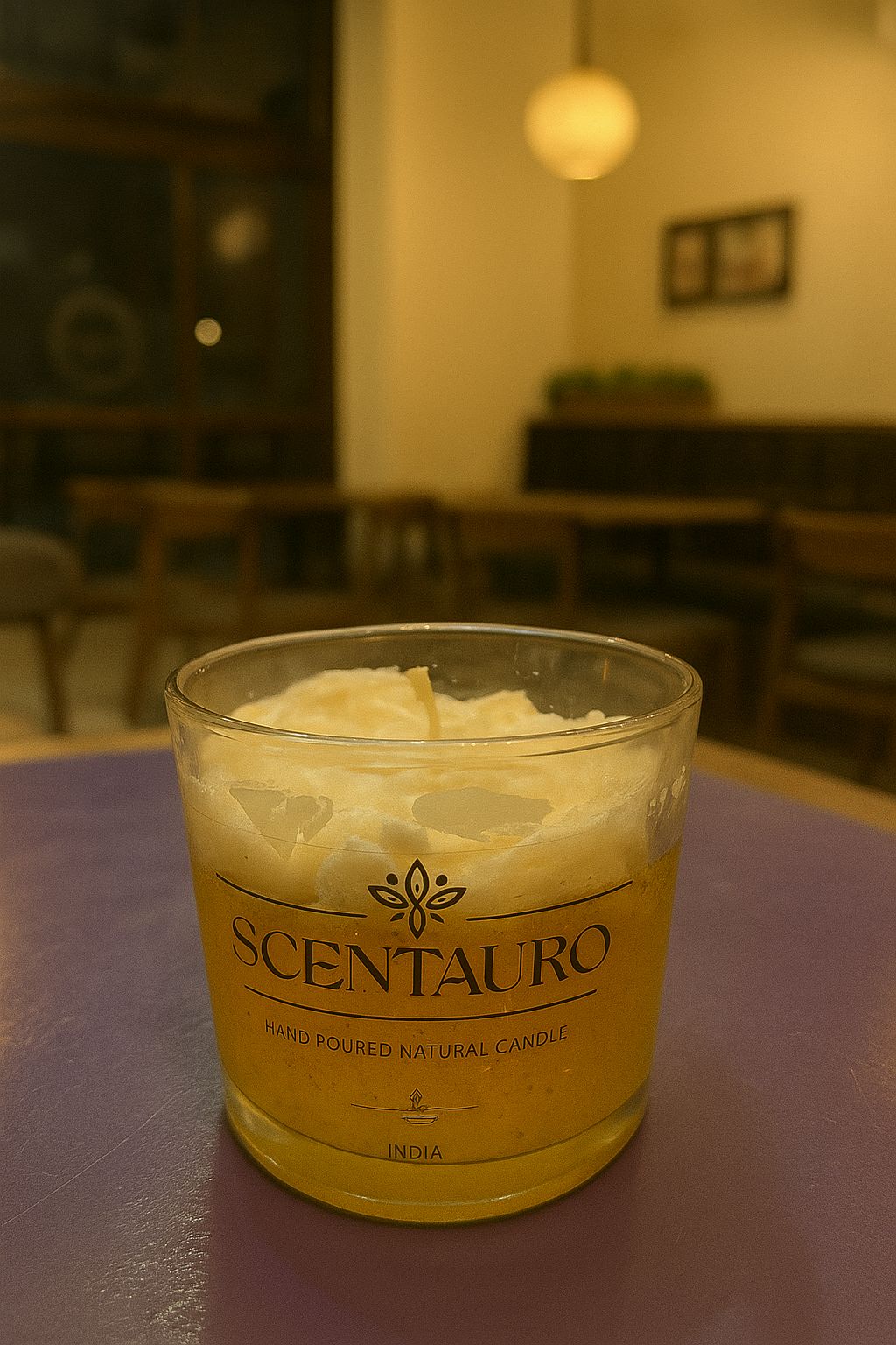 Golden Brew Candle