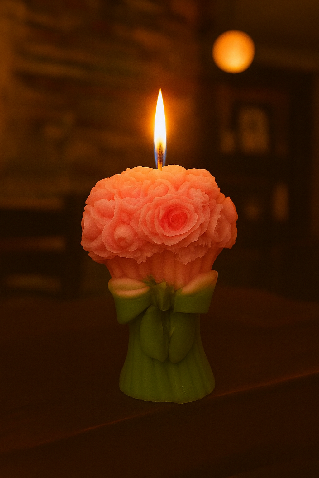 Rose Bouquet Candle