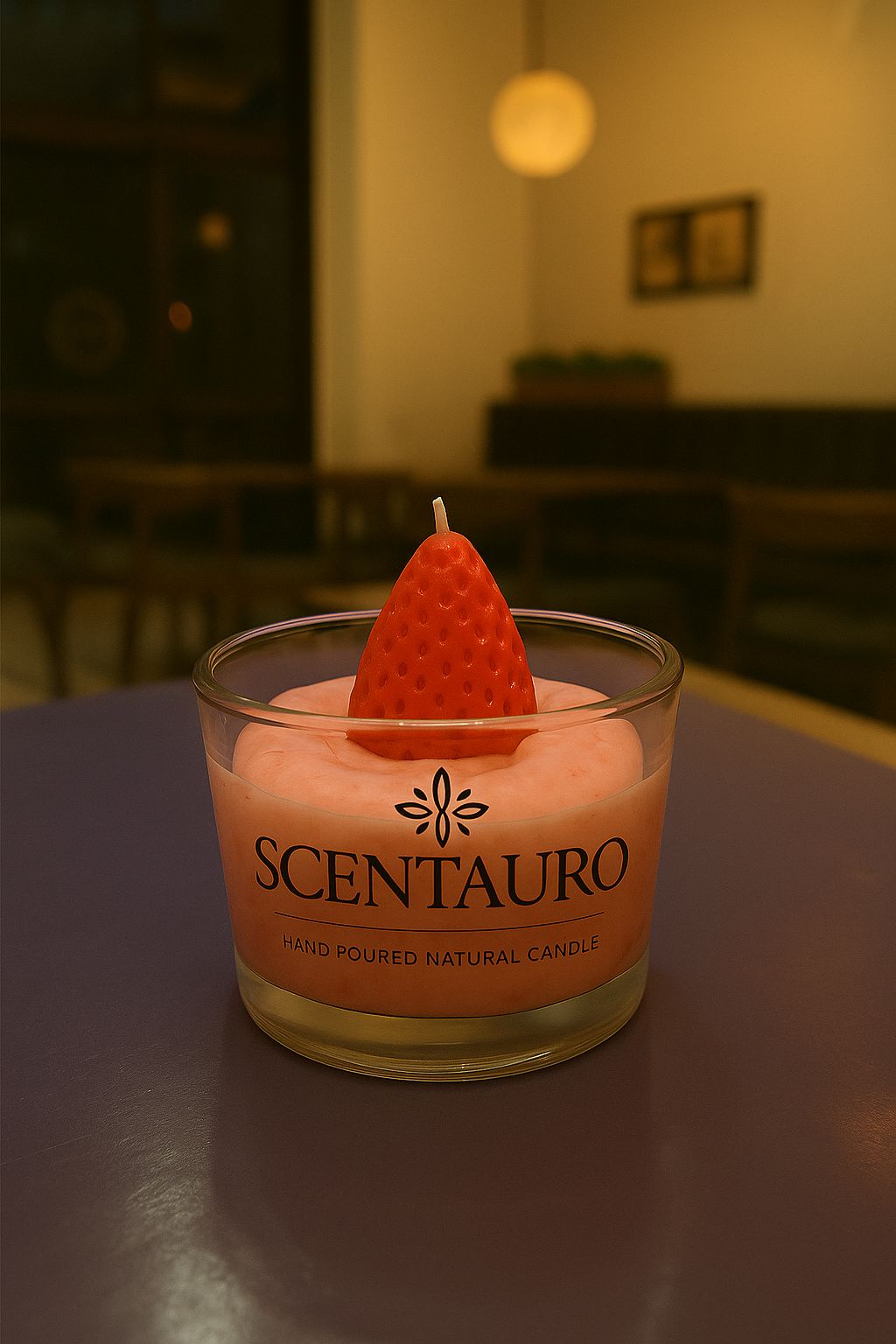 Strawberry Mousse Candle thumbnail 3