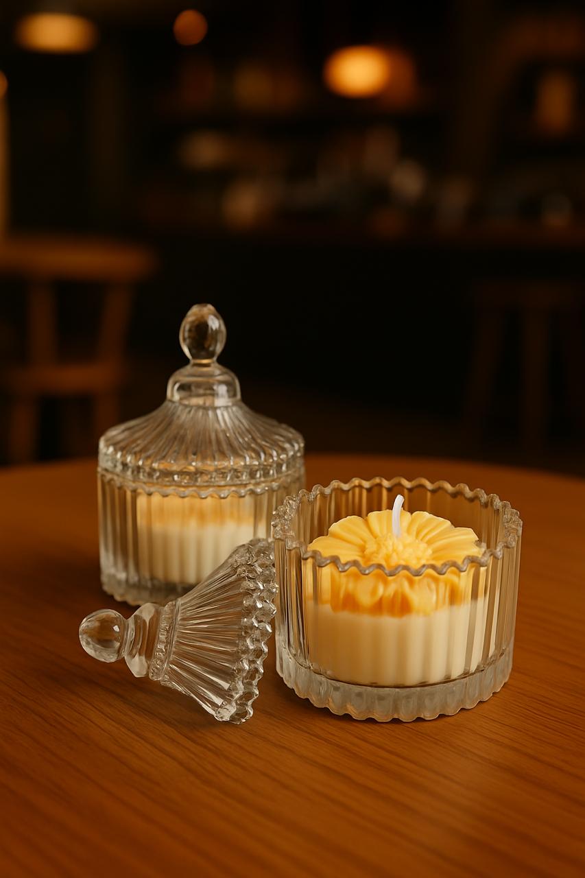 Sunshine Flower Candle thumbnail 2
