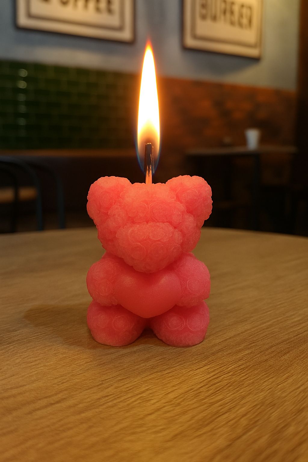 Teddy Glow Candle