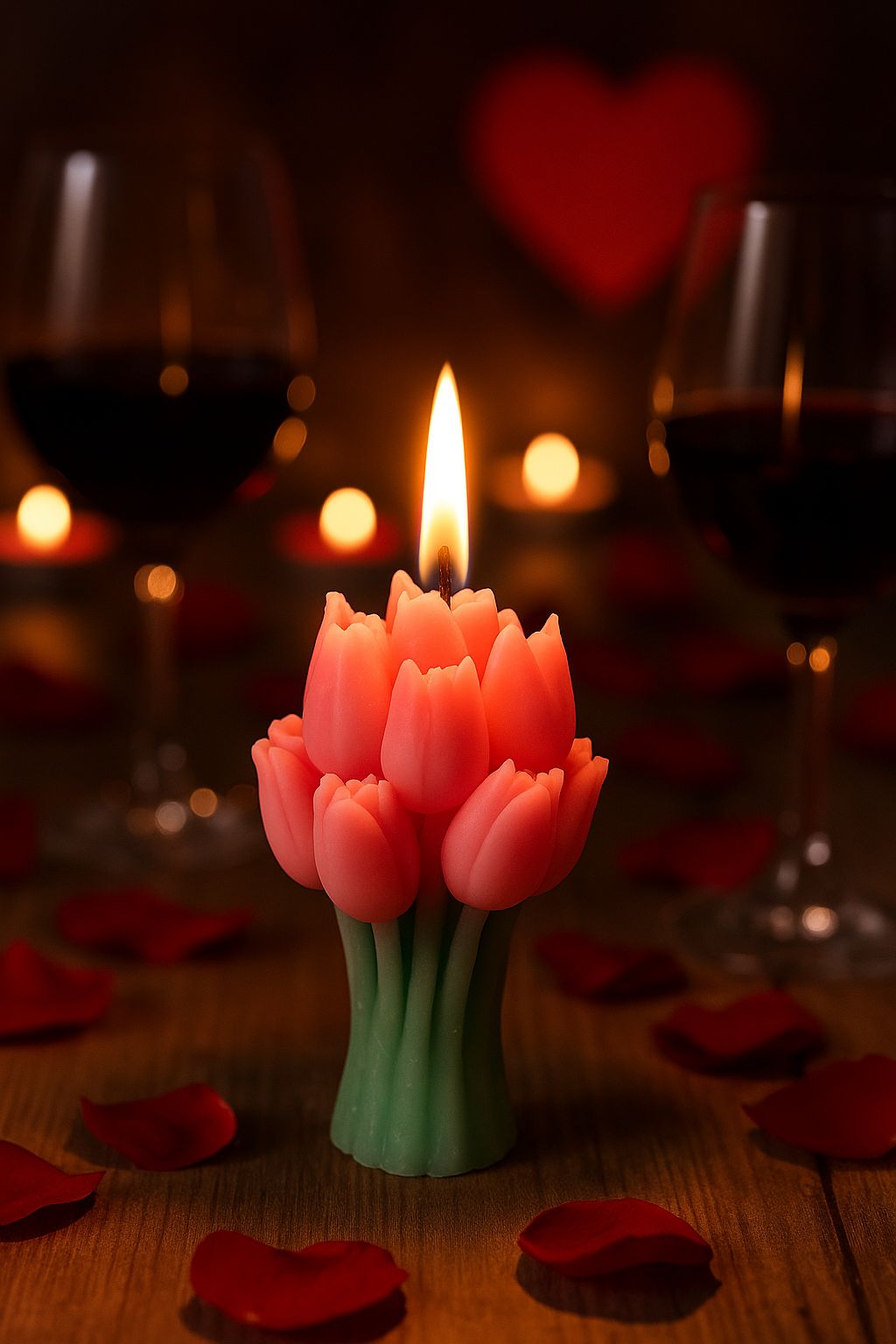 Tulip Candle